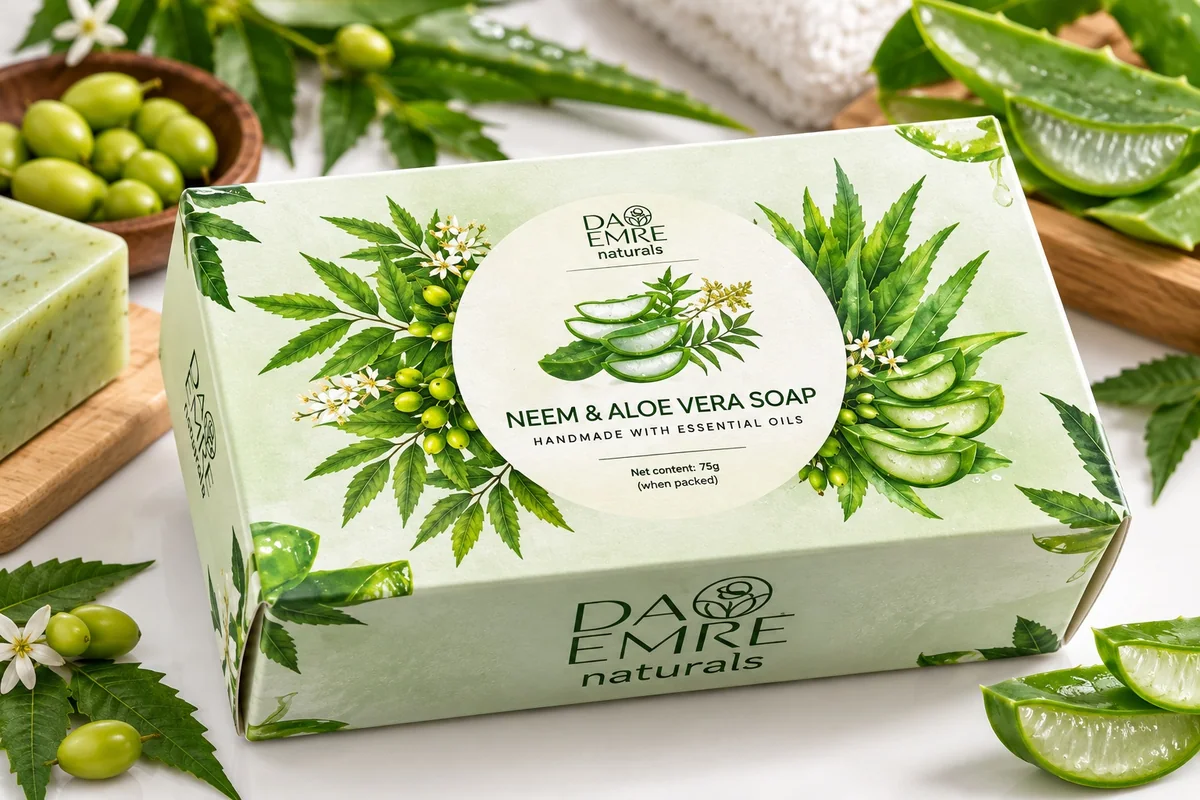 Daemre Neem Aloe Vera Soap product packshot