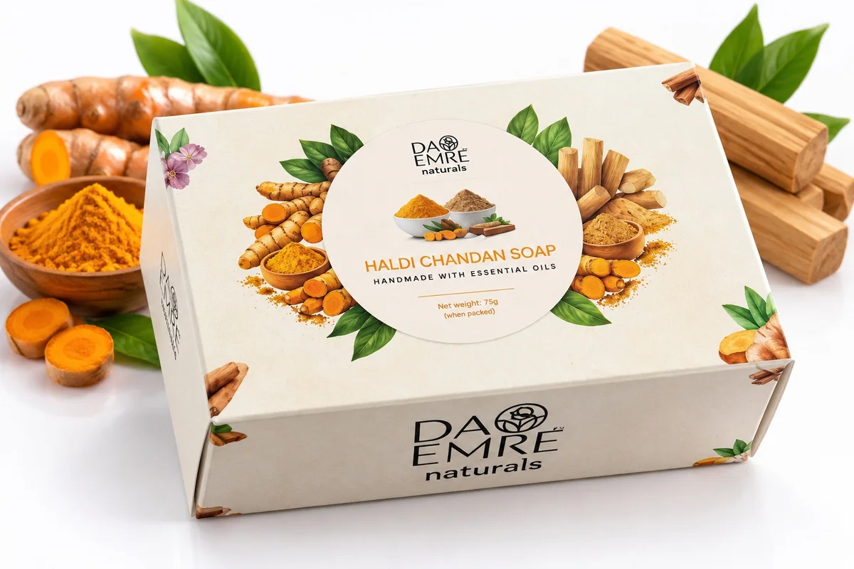 Daemre Haldi Chandan Soap product packshot